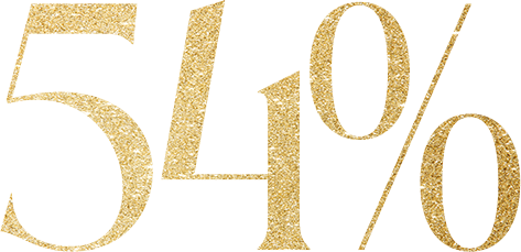 54%